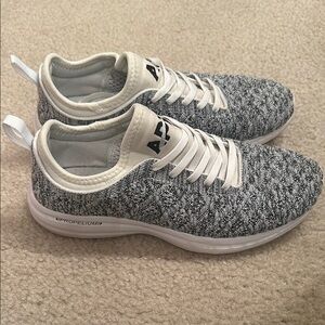 APL TechLoom Phantom Sneakers - Black and White